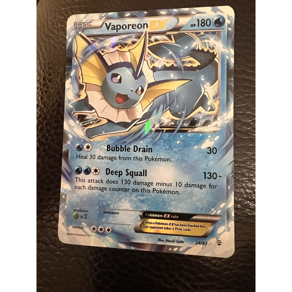 Vaporeon EX Pokémon Holo‎